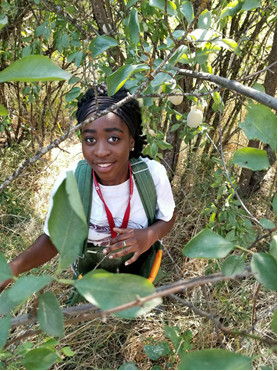 Vanessa Odjo Dogbe at Backyard Harvest