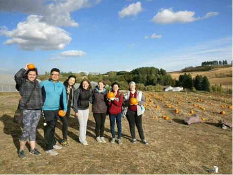 The second shift at the Fall Harvest Festival